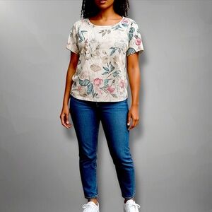 Shein floral blouse L new